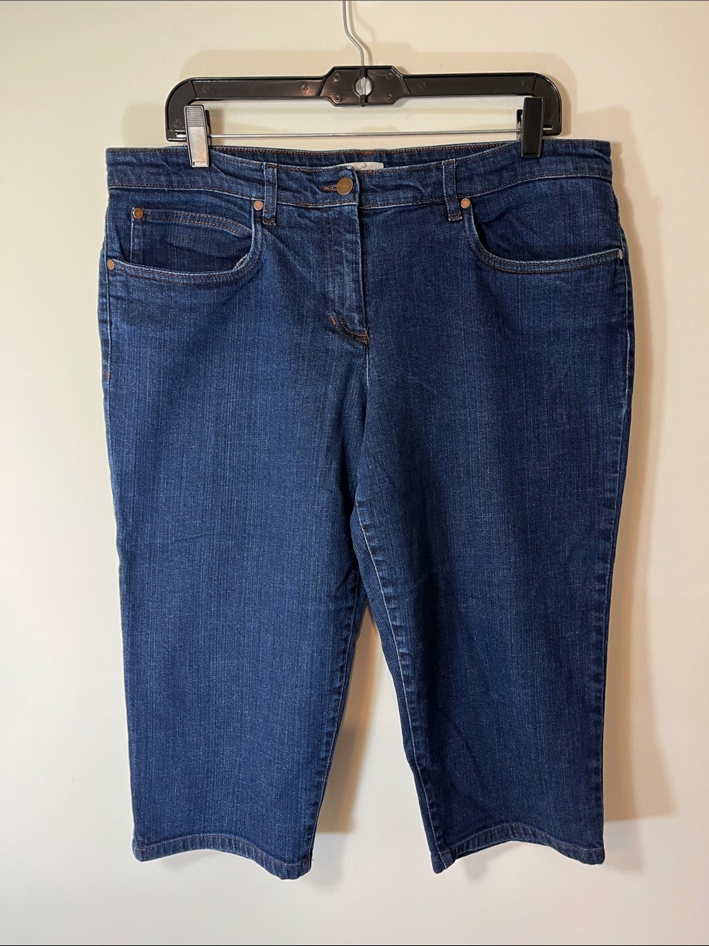 Eileen Fisher denim shorts size Large